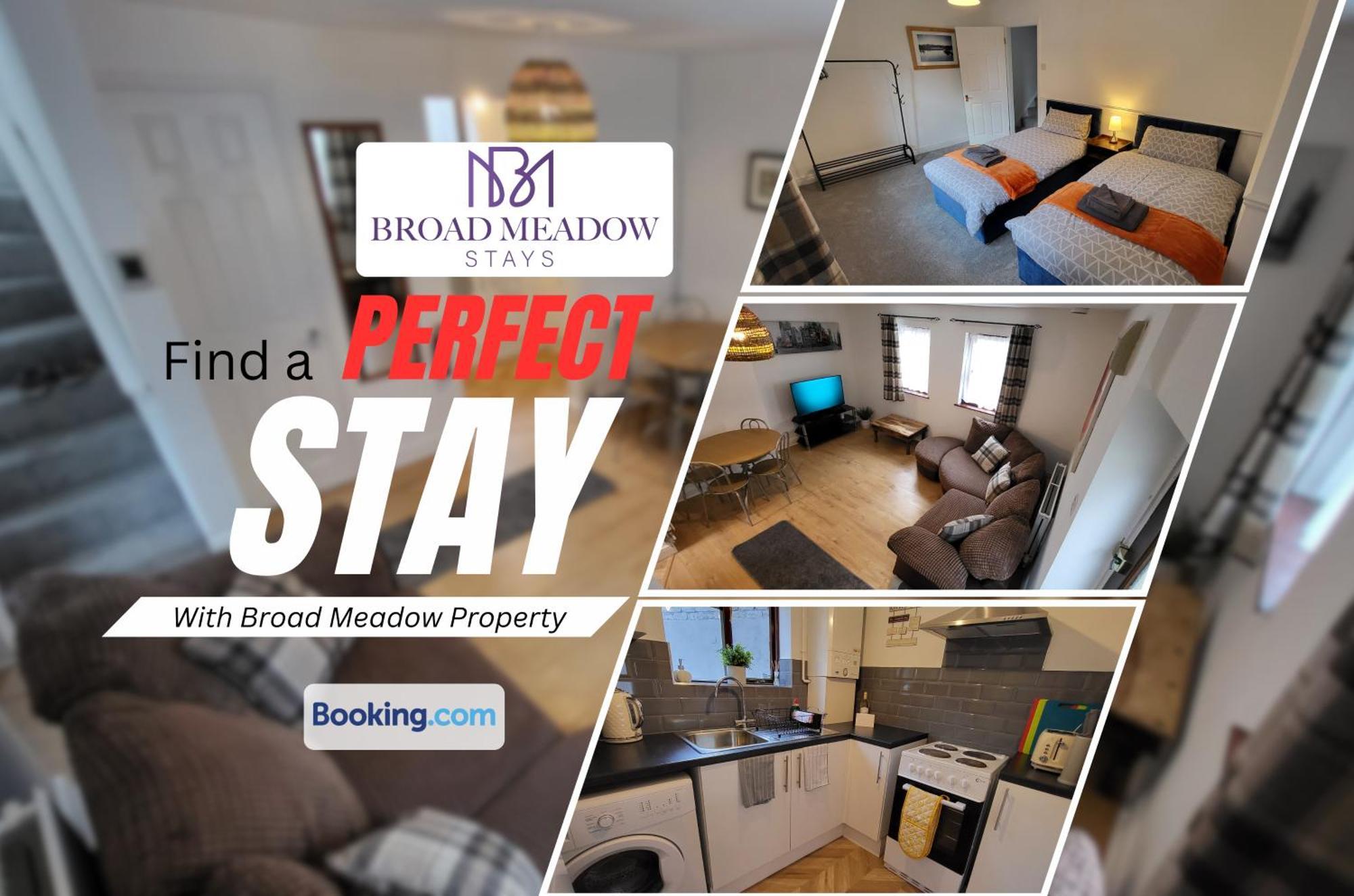 Broad Meadow Stays: 3-Bed House with Parking in Lincoln Exterior photo
